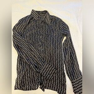 Vintage Gucci silk dress shirt